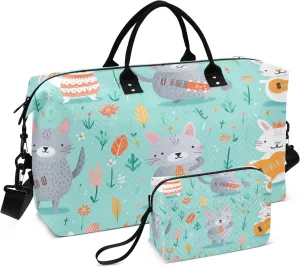 -94- Rat Travel Duffle Bag Gym Yoga Carry on Bags for Men Women Weekender Bag
