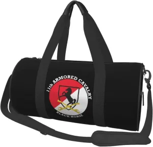 11th Armored Cavalry Regiment Duffel Bag Gym Bag Sports Bags Foldable Travel Bag Multipurpose Backpack