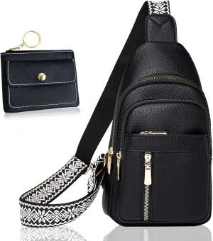 2025 Crossbody Bag,Travel Small Sling Bag Crossbody Bags for Women-Vegan Leather Fanny Pack Crossbody Bags for Women