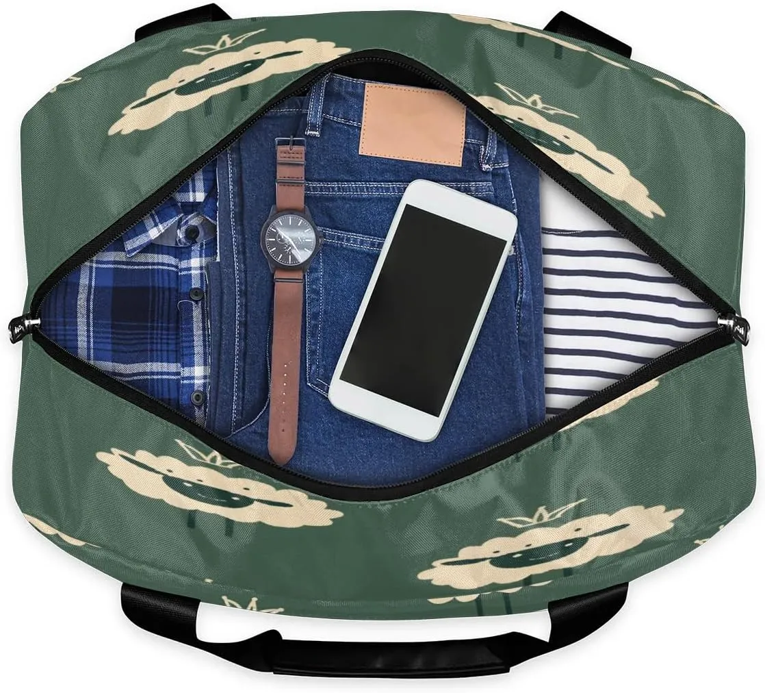 Abstract Sheep Travel Duffel Bag Dry Wet Separated Sports Tote Travel Duffle Bag Gym Workout Bag Women Travel Duffel Bag for Women, Travel, Gym, Work