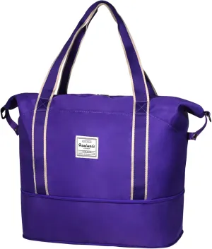 ACdream Large Travel Tote Bag, Duffle Weekender Overnight Carry On Luggage,