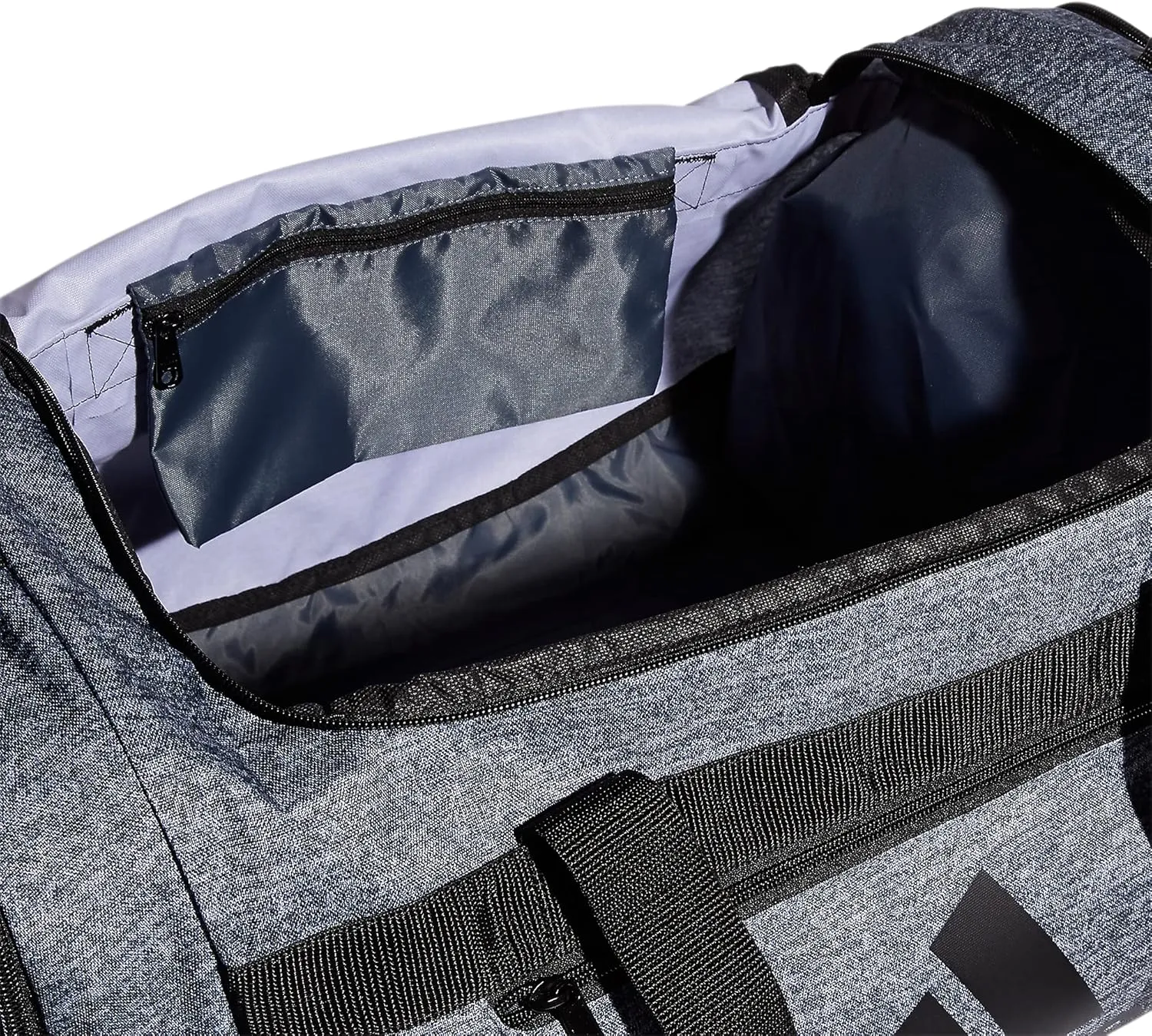 adidas Unisex Defender 4.0 Gym Duffel Bag for Men and Women, Jersey Onix Grey/Black, Medium (66L)