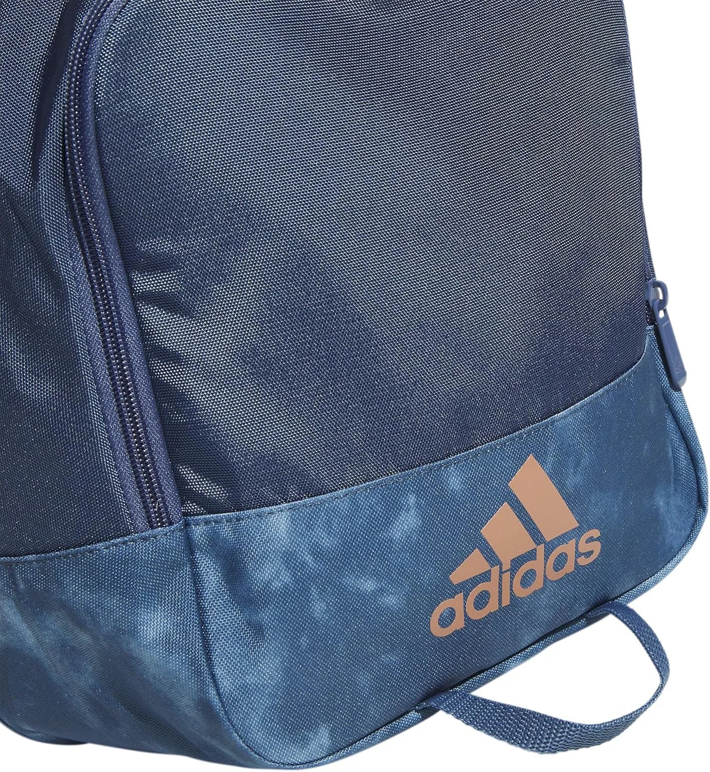 adidas Unisex Defender 4.0 Gym Duffel Bag for Men and Women, Preloved Ink Blue/Stone Wash Preloved Ink Blue/Rose Gold, Small (38L)