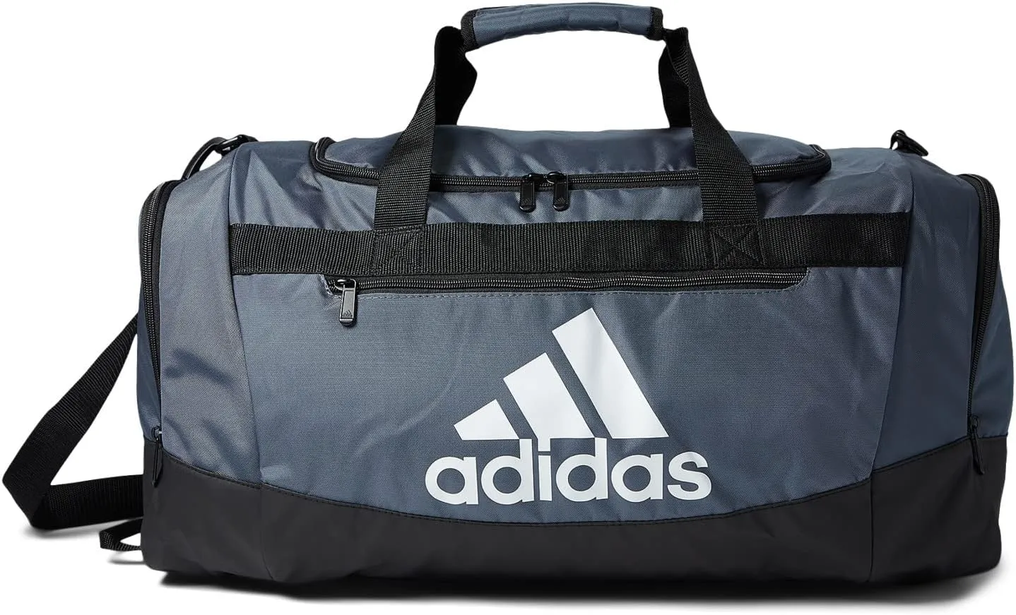 adidas Unisex Defender 4.0 Gym Duffel Bag for Men and Women, Team Onix Grey, Medium (66L)