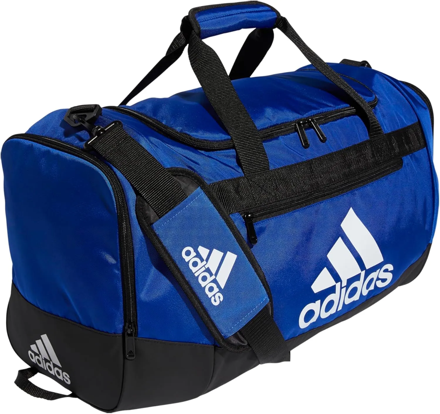 adidas Unisex Defender 4.0 Gym Duffel Bag for Men and Women, Team Royal Blue, Medium (66L)