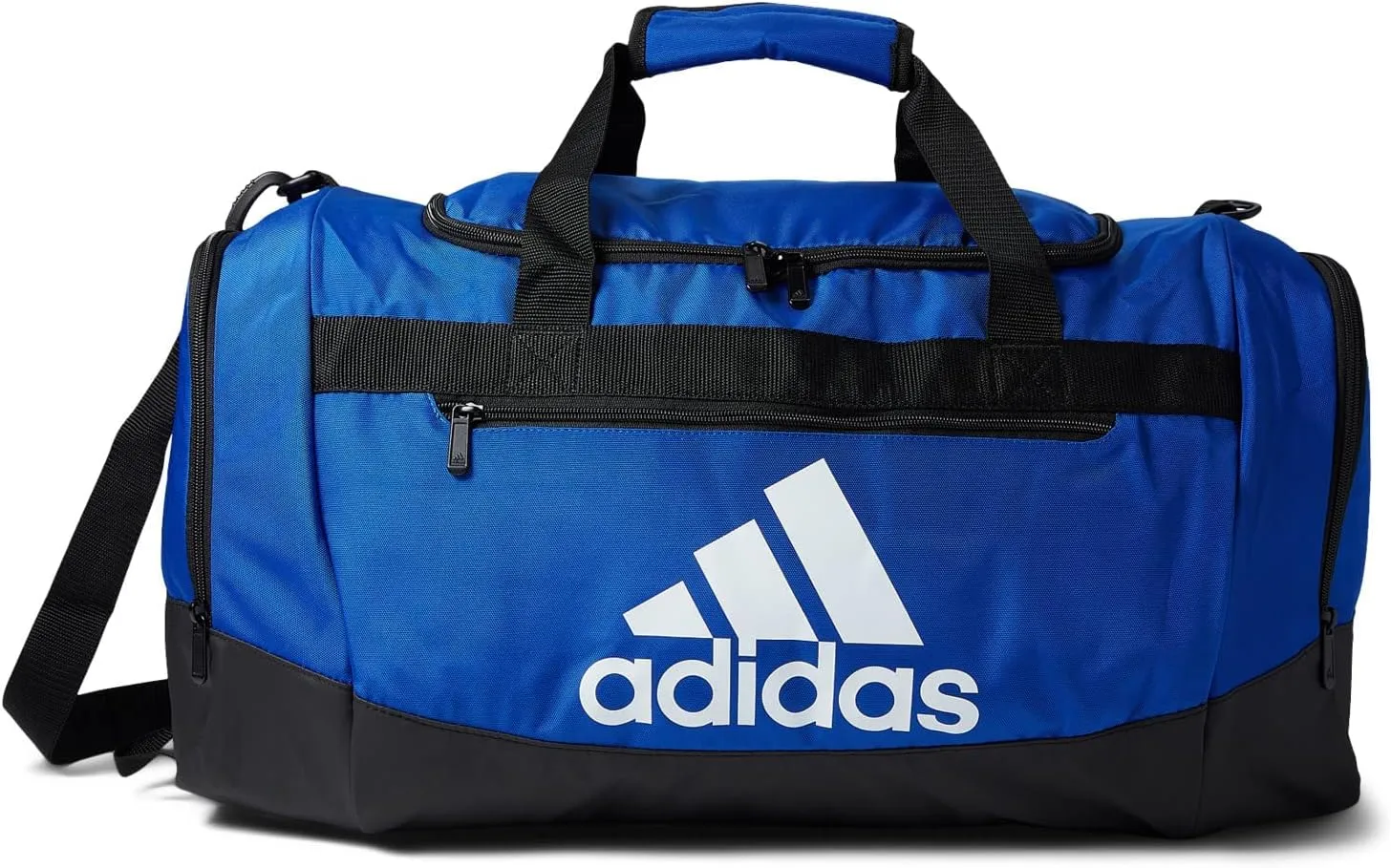 adidas Unisex Defender 4.0 Gym Duffel Bag for Men and Women, Team Royal Blue, Medium (66L)