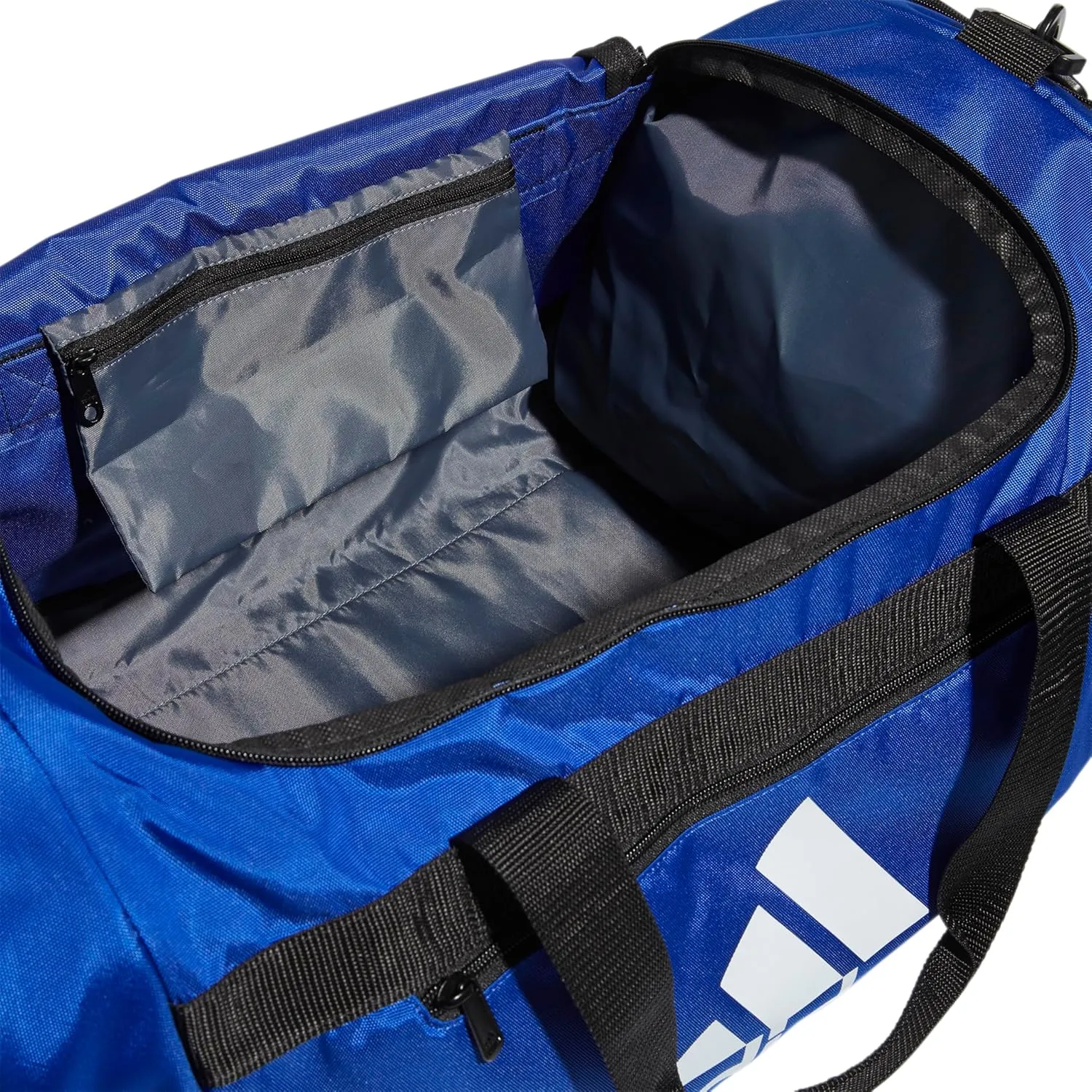 adidas Unisex Defender 4.0 Gym Duffel Bag for Men and Women, Team Royal Blue, Medium (66L)
