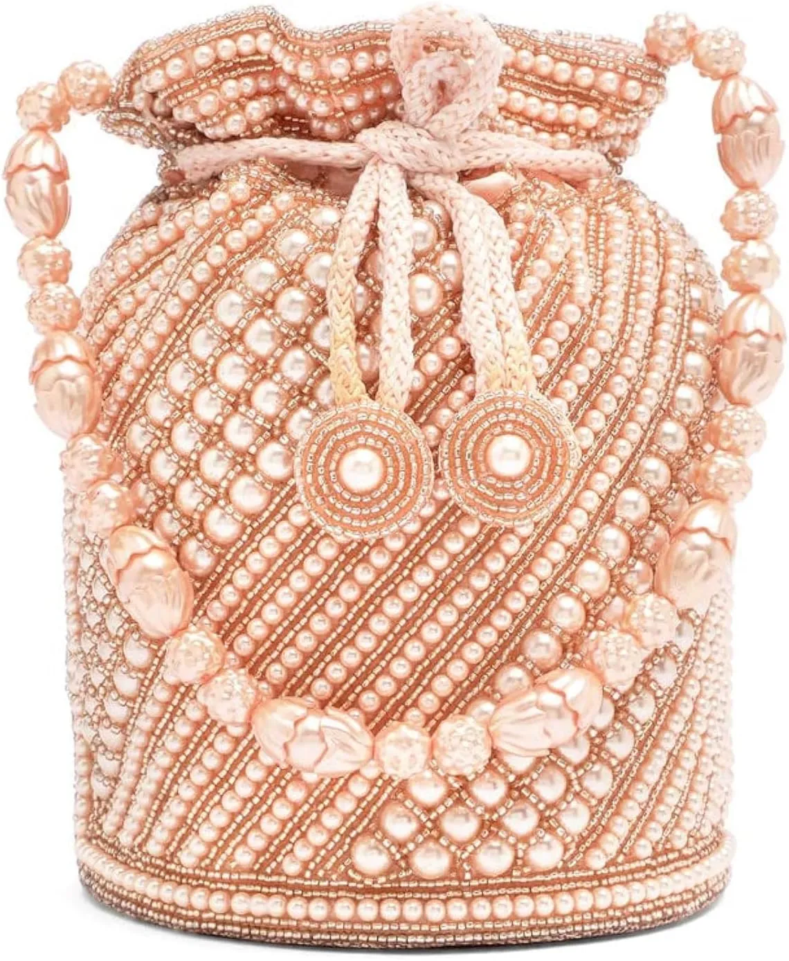 Aheli Bags Gift for Women Evening Bag Clutch Ethnic Bride Purse with Drawstring