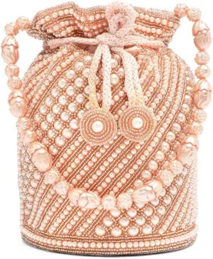 Aheli Bags Gift for Women Evening Bag Clutch Ethnic Bride Purse with Drawstring