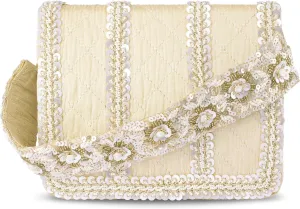 Aheli Clutch Purse Gift for Women Handmade Evening Handbag Stylish Fashion Sling Bag
