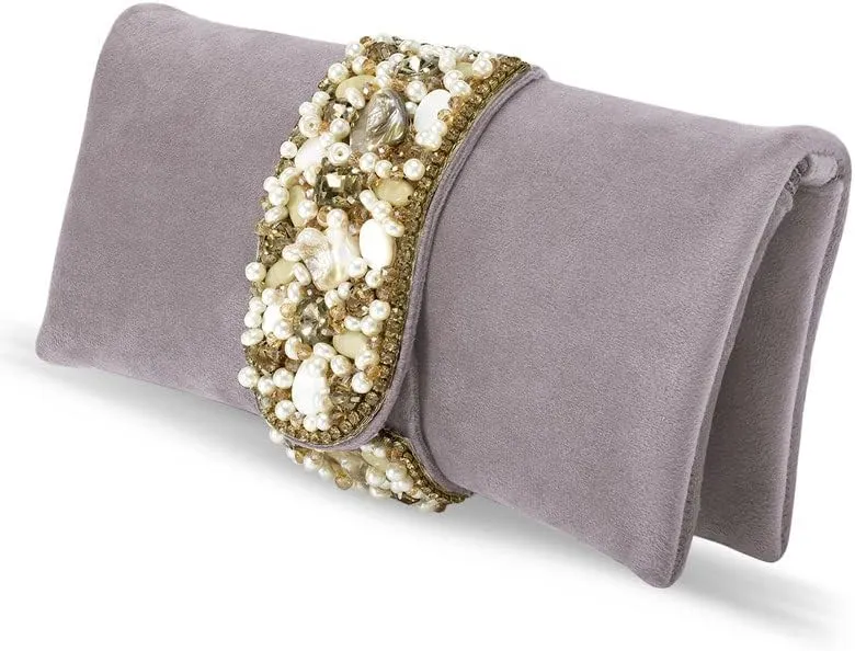 Aheli Clutch Purses Gift for Women Handmade Evening Bridal Handbags