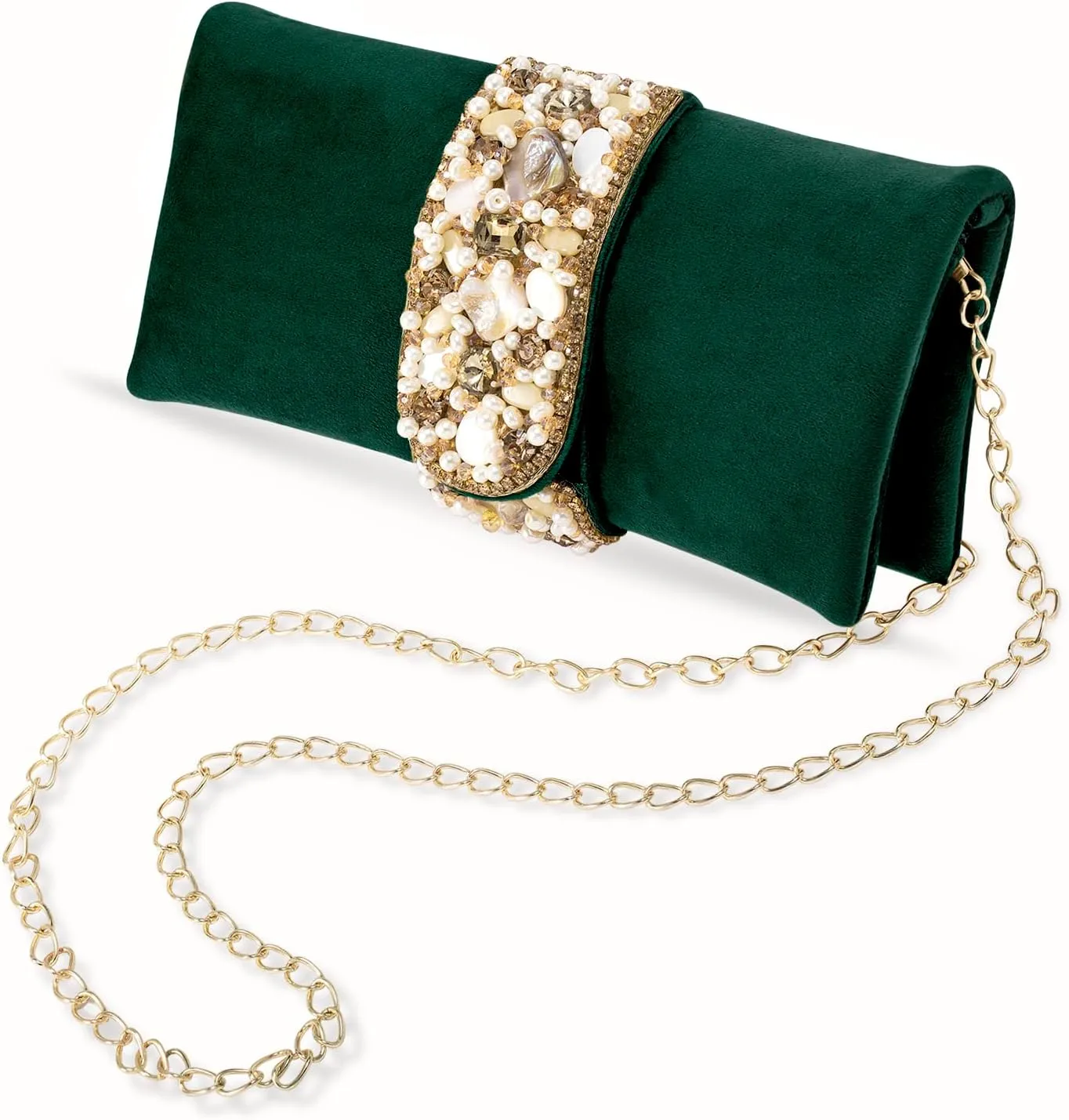 Aheli Clutch Purses Gift for Women Handmade Evening Bridal Handbags