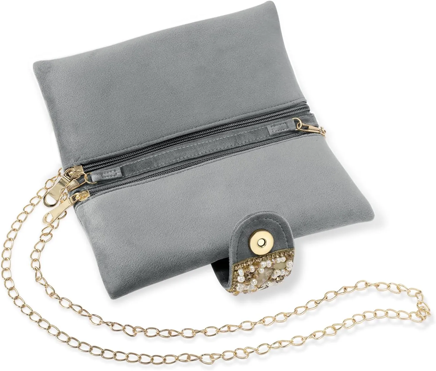 Aheli Clutch Purses Gift for Women Handmade Evening Bridal Handbags