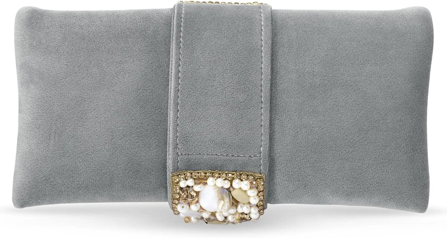 Aheli Clutch Purses Gift for Women Handmade Evening Bridal Handbags