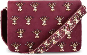 Aheli Clutch Purses Gift for Women Handmade Evening Handbags Bridal Clutch