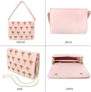 Aheli Clutch Purses Gift for Women Handmade Evening Handbags Bridal Clutch