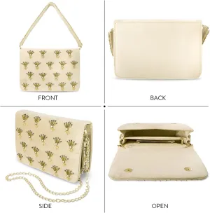 Aheli Clutch Purses Gift for Women Handmade Evening Handbags Bridal Clutch