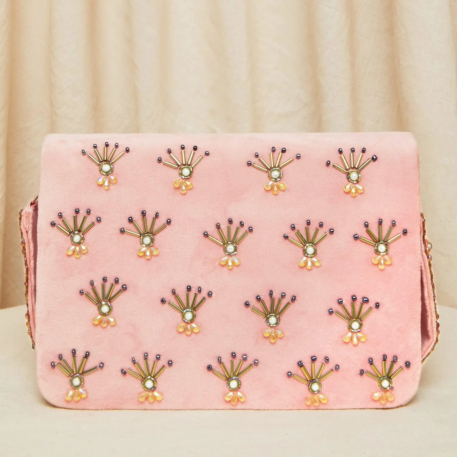 Aheli Clutch Purses Gift for Women Handmade Evening Handbags Bridal Clutch