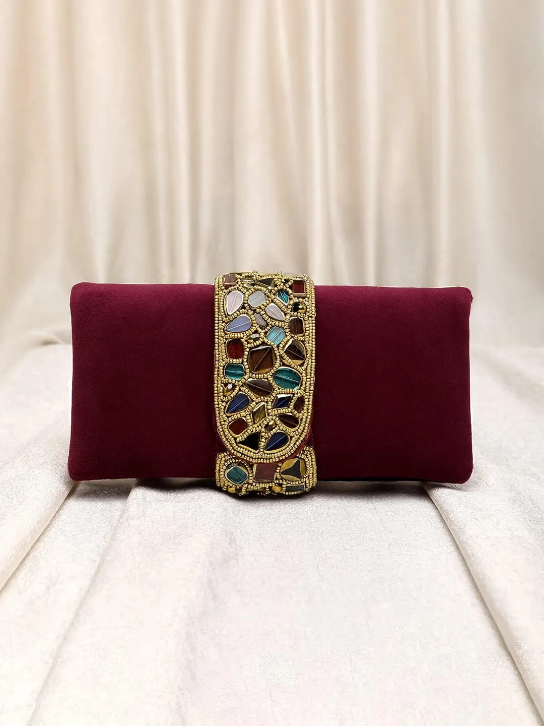 Aheli Clutch Purses Gift for Women Handmade Evening Sling Handbag Stylish Bridal Fashion Bag