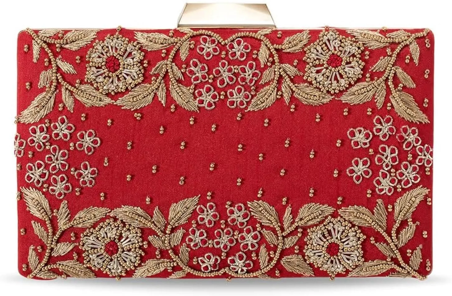 Aheli Clutch Purses Handmade Handbags for Wedding Evening Party Bridal Gift for Women