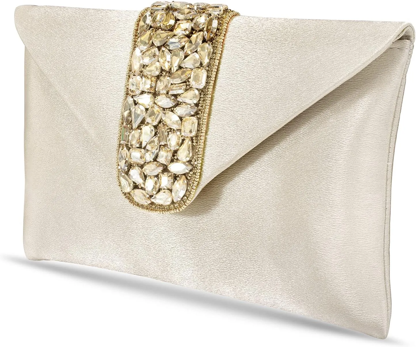 Aheli Clutch Women's Purse Bridal Bag for Casual Detachable Strap Evening Sling Bag Gift for Women