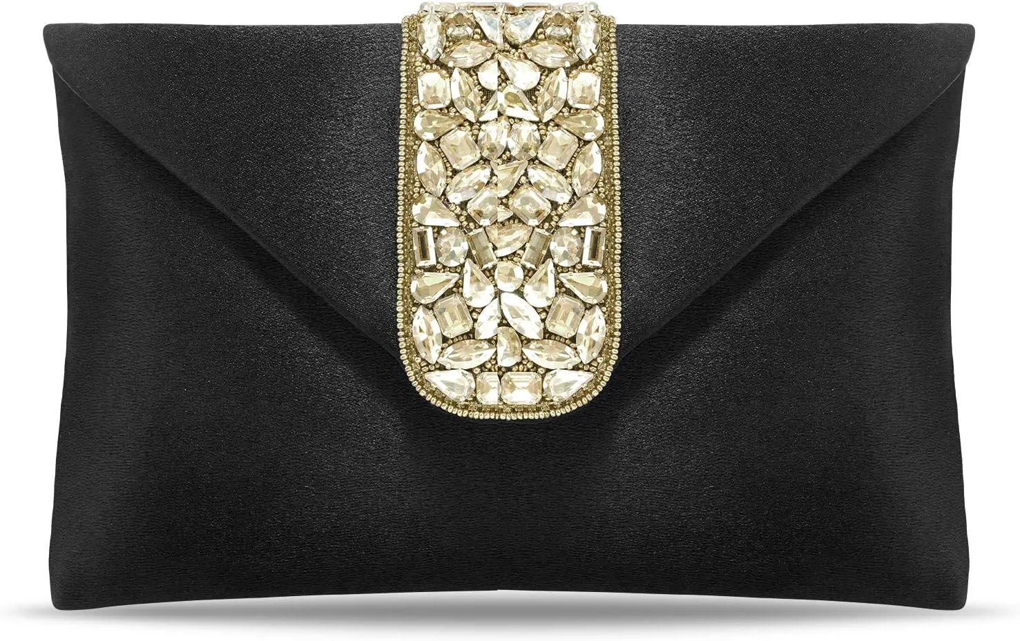 Aheli Clutch Women's Purse Bridal Bag for Casual Detachable Strap Evening Sling Bag Gift for Women