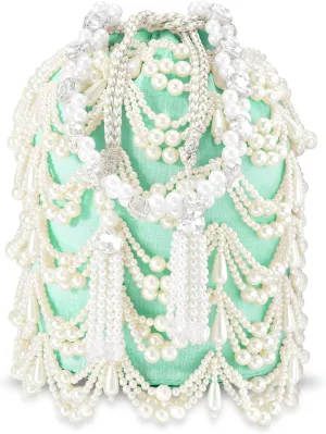Aheli Indian Potli Bags Gift for Women Evening Bag Clutch Ethnic Bride Purse with Drawstring
