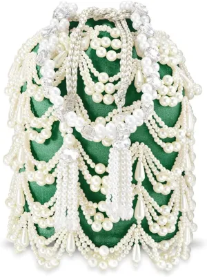 Aheli Indian Potli Bags Gift for Women Evening Bag Clutch Ethnic Bride Purse with Drawstring