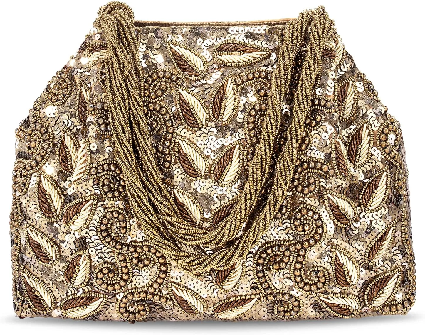 Aheli Indian Potli Bags Gift for Women Evening Bag Clutch Ethnic Bride Purse with Drawstring