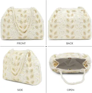 Aheli Indian Potli Bags Gift for Women Evening Bag Clutch Ethnic Bride Purse with Drawstring