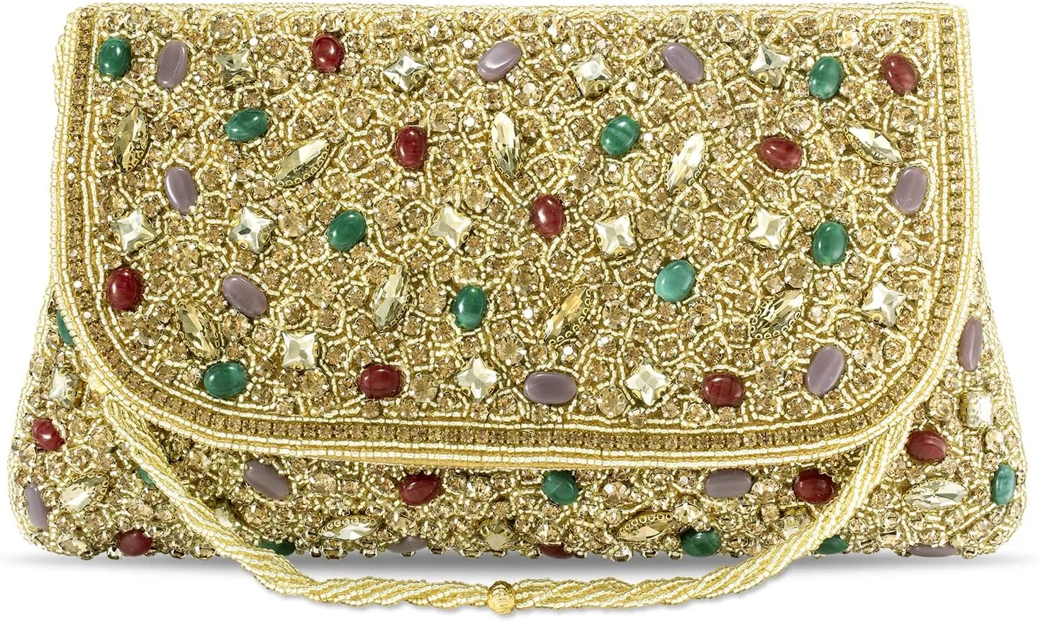 Aheli Indian Potli Bags Gift for Women Evening Bag Clutch Ethnic Bride Purse with Drawstring