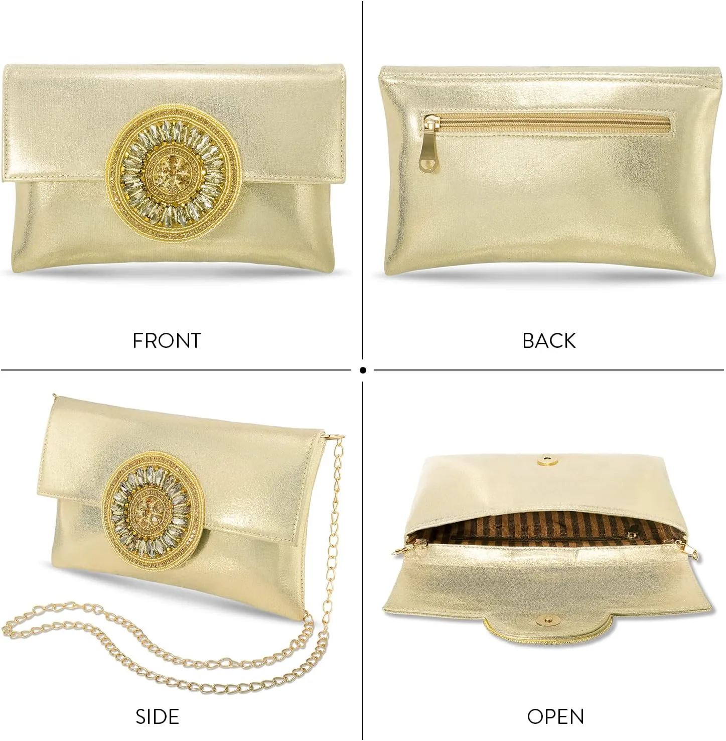 Aheli Indian Potli Bags Gift for Women Evening Bag Clutch Ethnic Bride Purse with Drawstring
