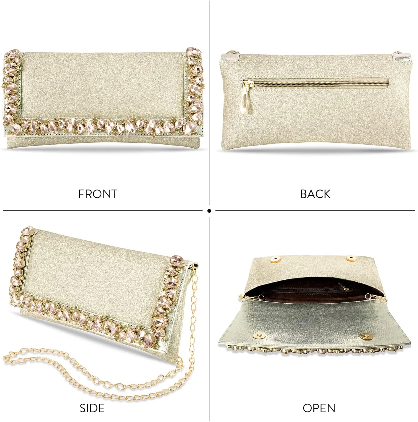 Aheli Indian Potli Bags Gift for Women Evening Bag Clutch Ethnic Bride Purse with Drawstring