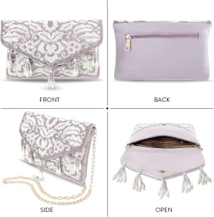 Aheli Indian Potli Bags Gift for Women Evening Bag Clutch Ethnic Bride Purse with Drawstring