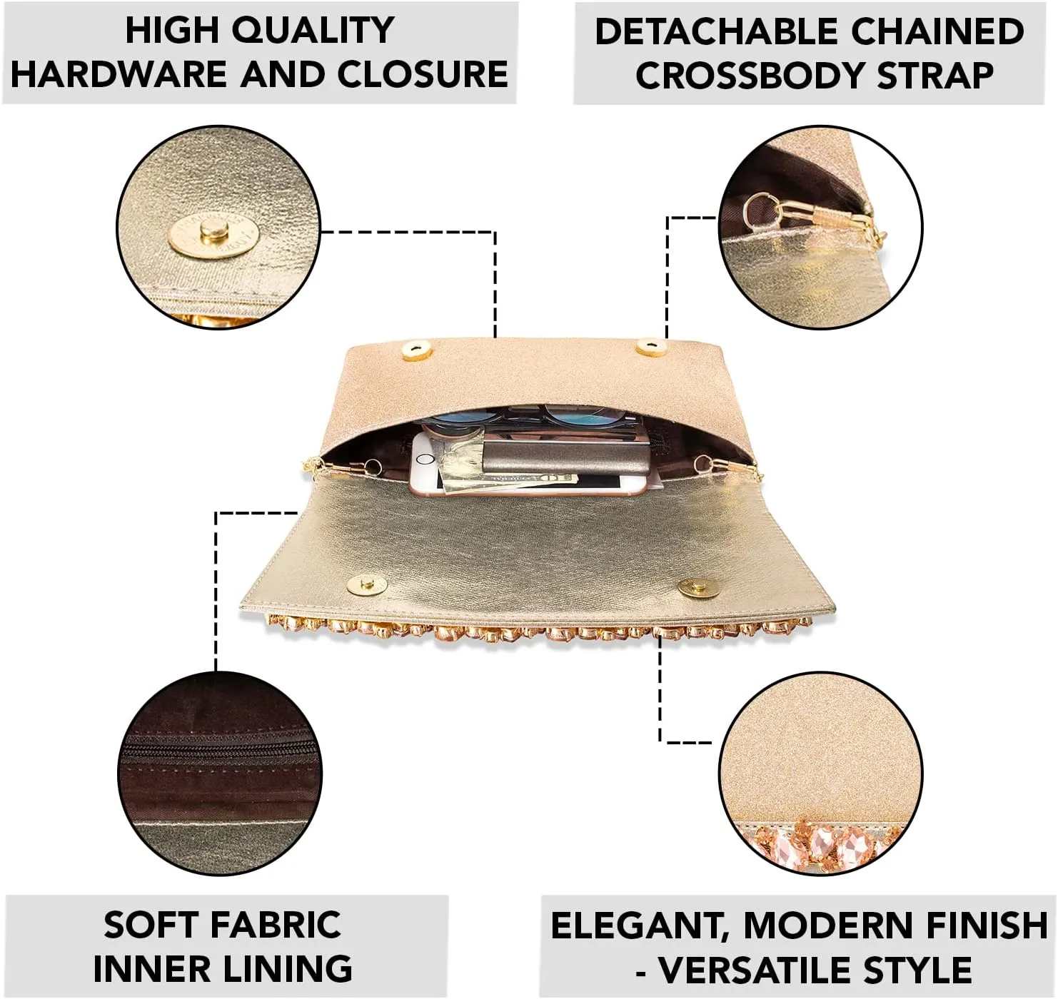 Aheli Indian Potli Bags Gift for Women Evening Bag Clutch Ethnic Bride Purse with Drawstring