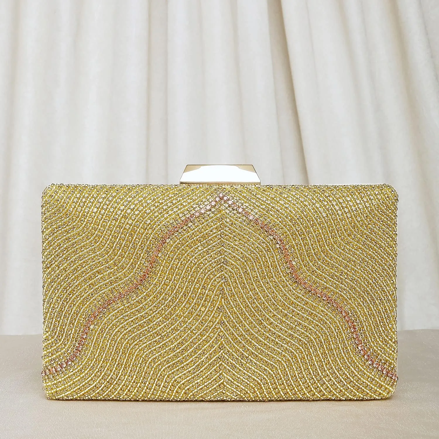 Aheli Indian Potli Bags Gift for Women Evening Bag Clutch Ethnic Bride Purse with Drawstring