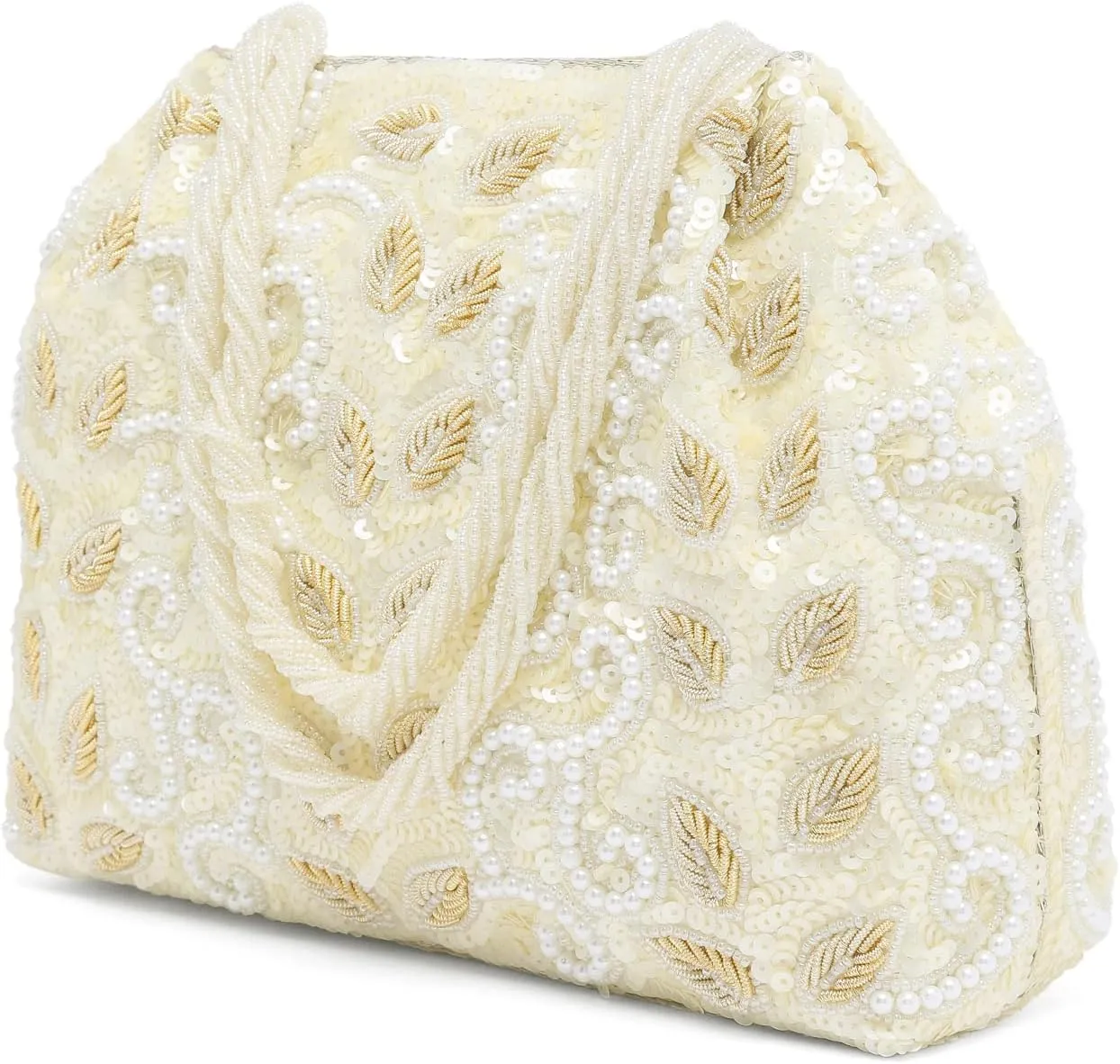 Aheli Indian Potli Bags Gift for Women Evening Bag Clutch Ethnic Bride Purse with Drawstring