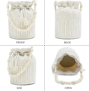Aheli Potli Bags Gift for Women Evening Bag Clutch Ethnic Bride Purse with Drawstring