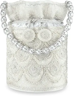 Aheli Potli Bags Gift for Women Evening Bag Clutch Ethnic Bride Purse with Drawstring