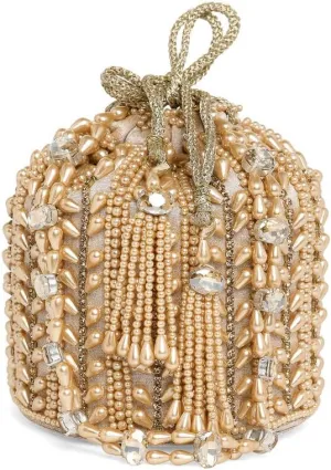 Aheli Potli Bags Gift for Women Evening Bag Clutch Ethnic Bride Purse with Drawstring