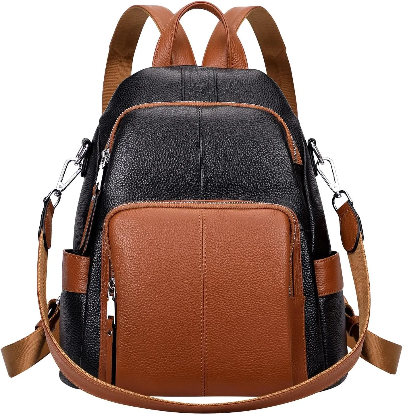 ALTOSY Soft Leather Backpack Purse For Women Backpacks Versatile Shoulder Bag