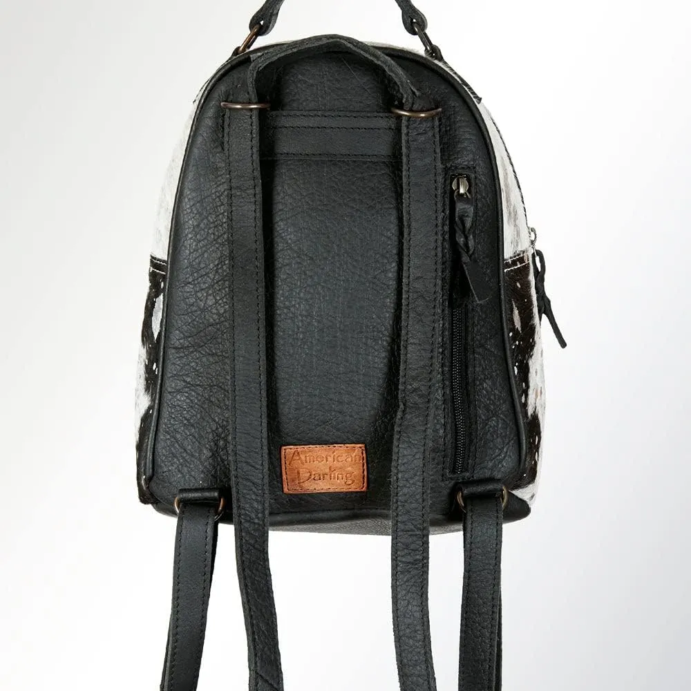 American Darling Hand Carved Leather Backpack Womens Mens Instant Vintage Backpacks Purse Men laptop Bookbags Cow Hide on