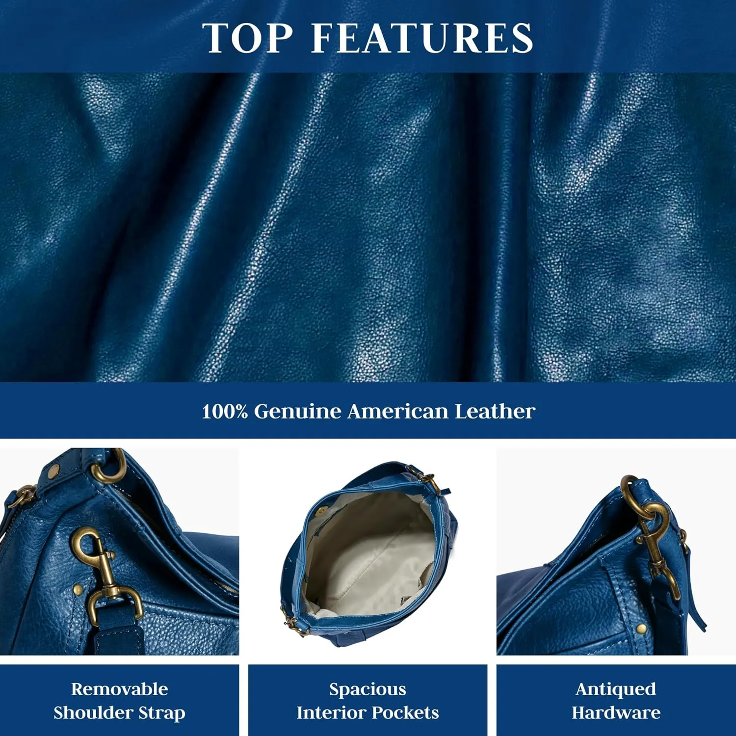 American Leather Co. Austin Shoulder Bags for Women