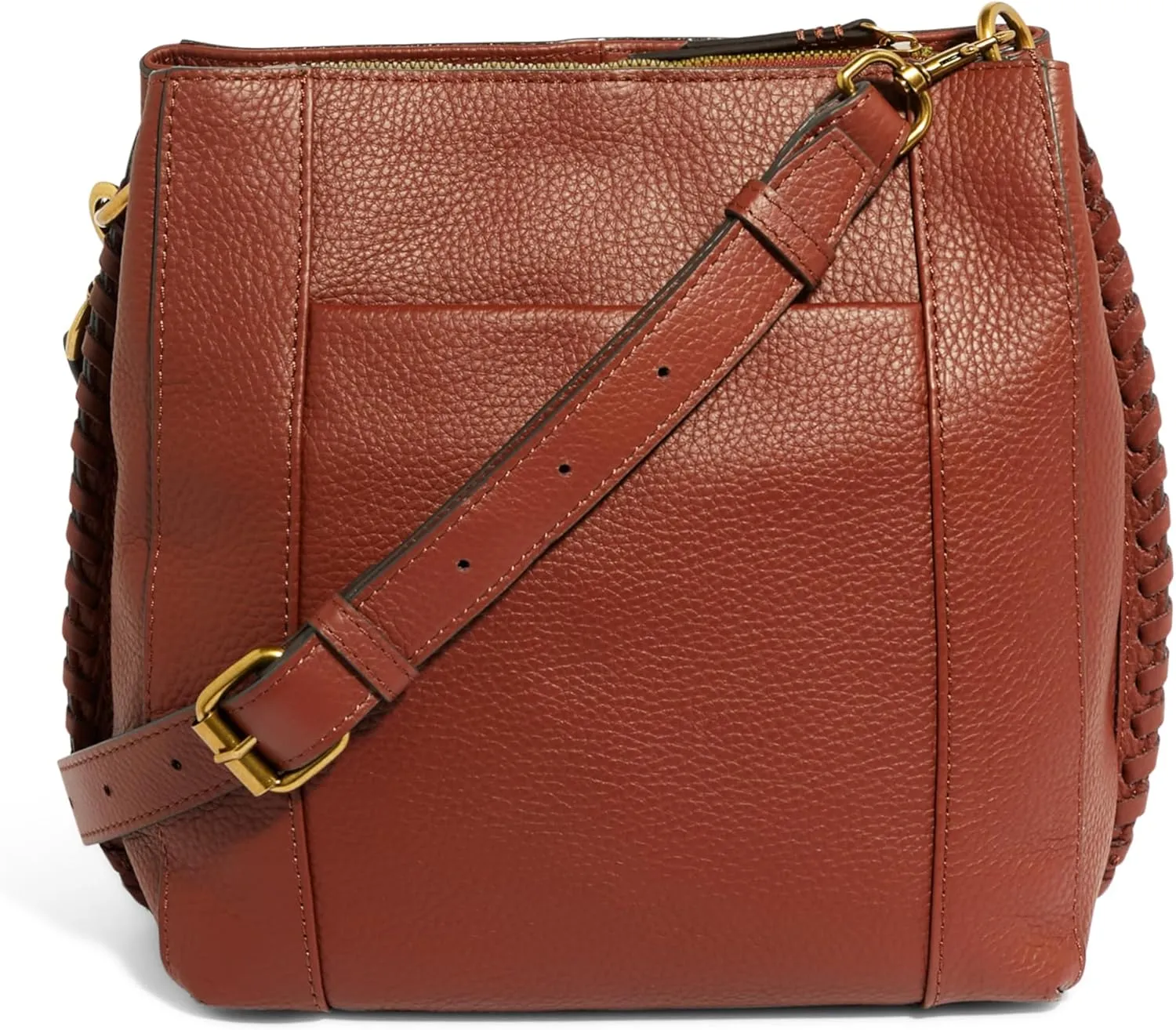 American Leather Co. Luca Triple Entry Crossbody Bag
