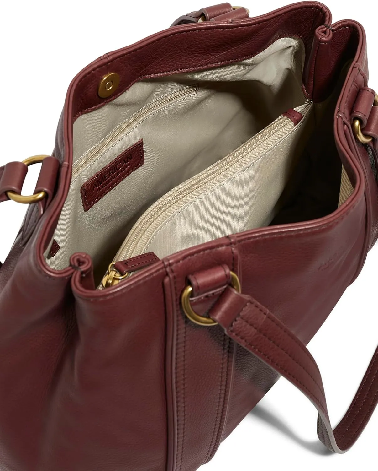 American Leather Co. - Val Satchel Handbag - Highly Functional & Superbly Fashionable