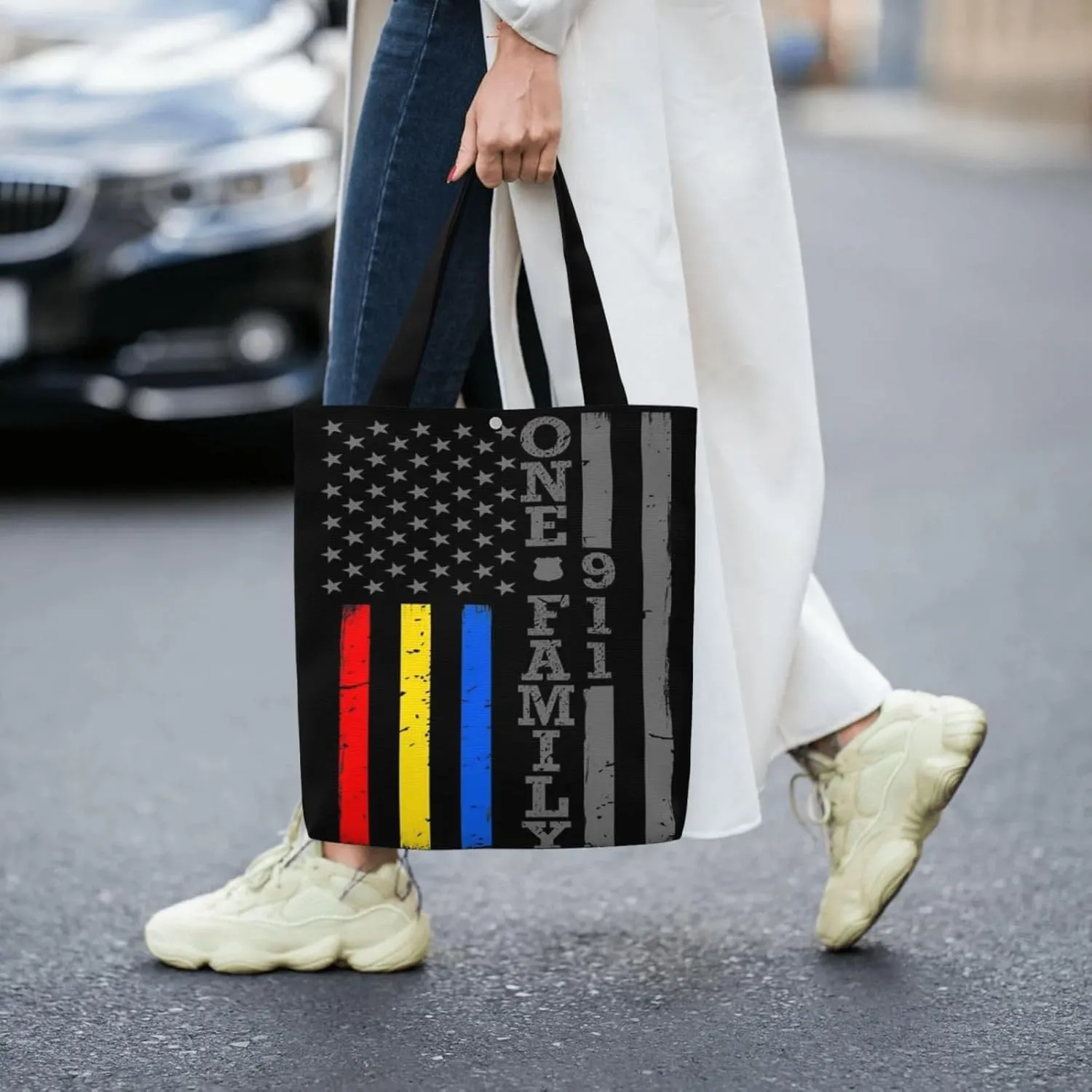 American Mexican Flag Canvas Totes Bag Shoulder Bags Shopping Crossbody Work Bag 13.8 X 15.4 inch