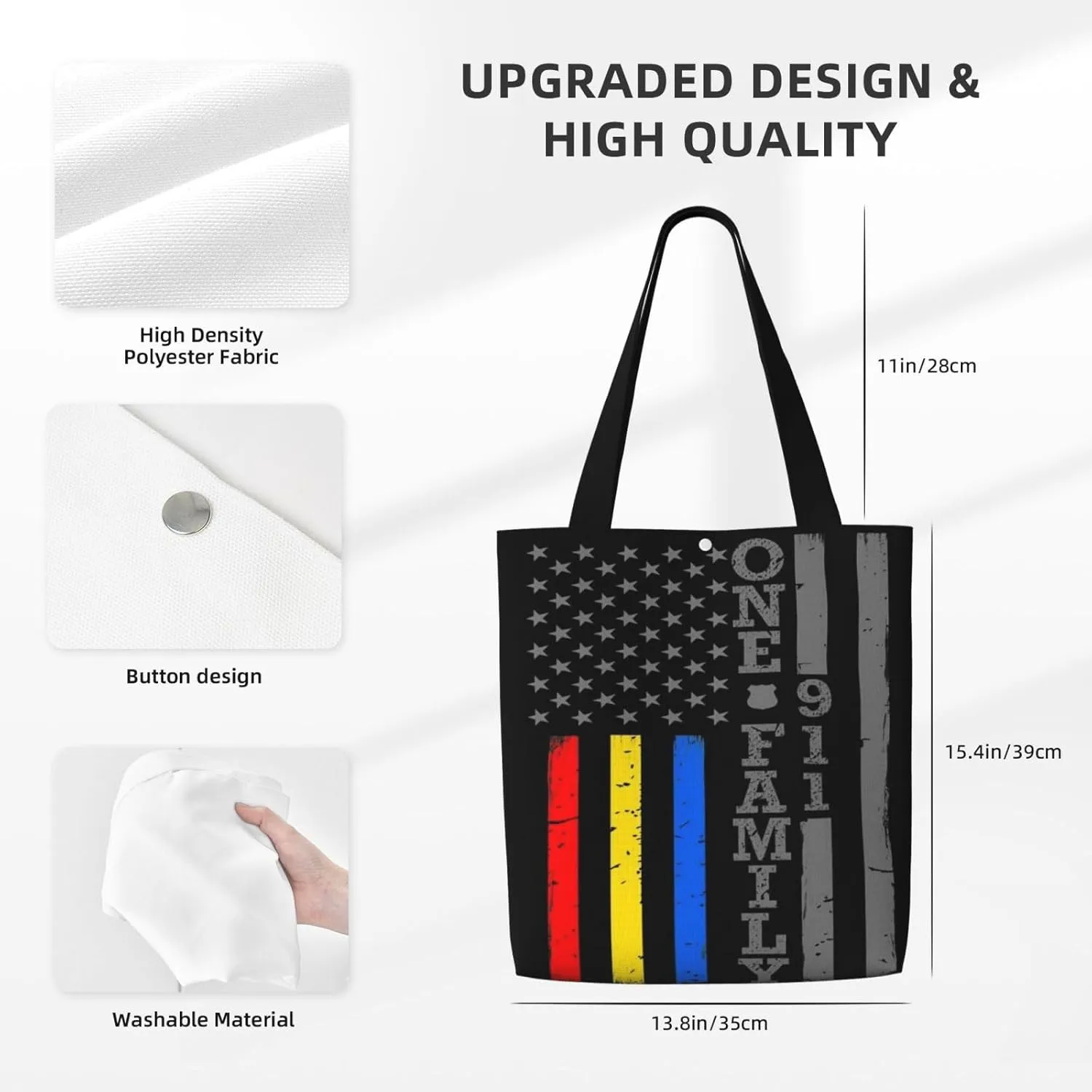 American Mexican Flag Canvas Totes Bag Shoulder Bags Shopping Crossbody Work Bag 13.8 X 15.4 inch