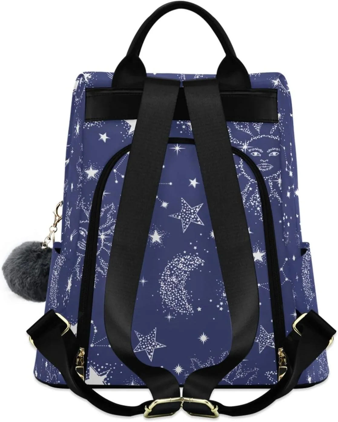 Anti-theft Backpack Purse BackPacks Handbags for Women Travel Rucksack Lightweight Shoulder Bags Starry Sky Pattern 11
