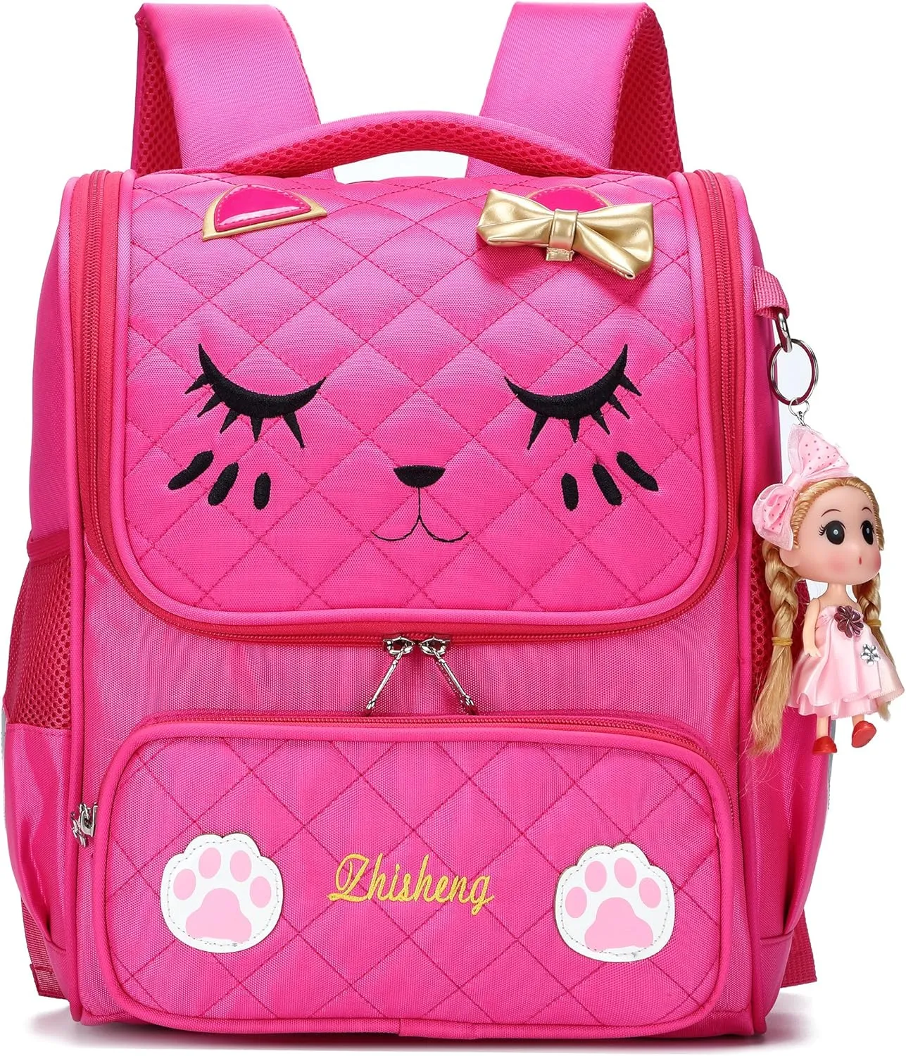 AO ALI VICTORY Girls Backpacks, Waterproof Cute Backpack for Kids Toddler Girl Preschool Bookbags Elementary School Bags