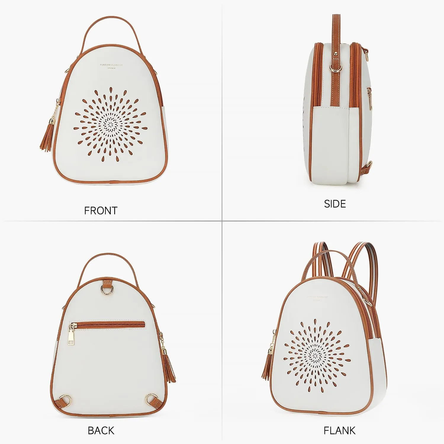 APHISON Small Backpack Purse for Women Cute Mini Backpacks PU Leather Crossbody Shoulder Bags Multifunctional Handbags